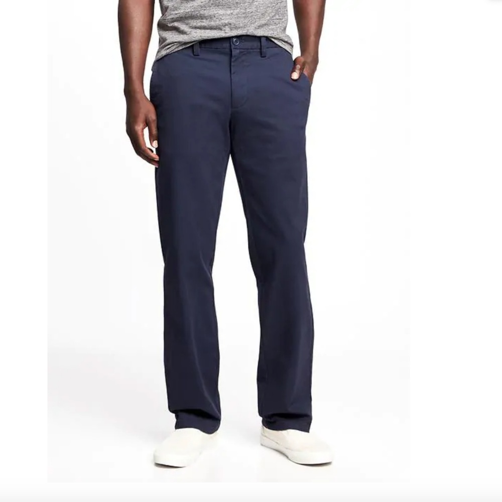 Old Navy Straight Ultimate Built-In Flex Khakis